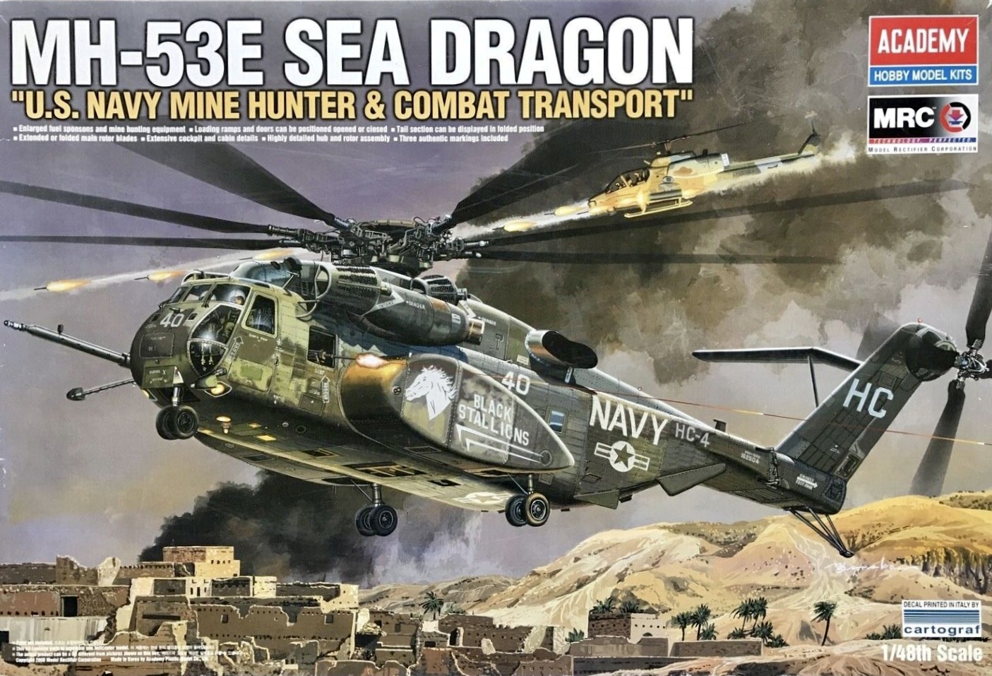 12703  авиация  MH-53E Sea Dragon (1:48)