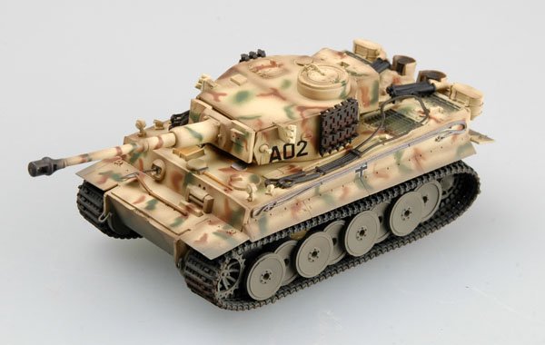 36207  техника и вооружение  TIGER 1 Early type Grossdeutschland Div. Russia1943  (1:72)