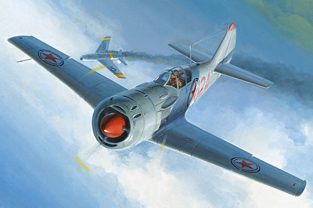 81760  авиация  Soviet L@-11 Fang  (1:48)
