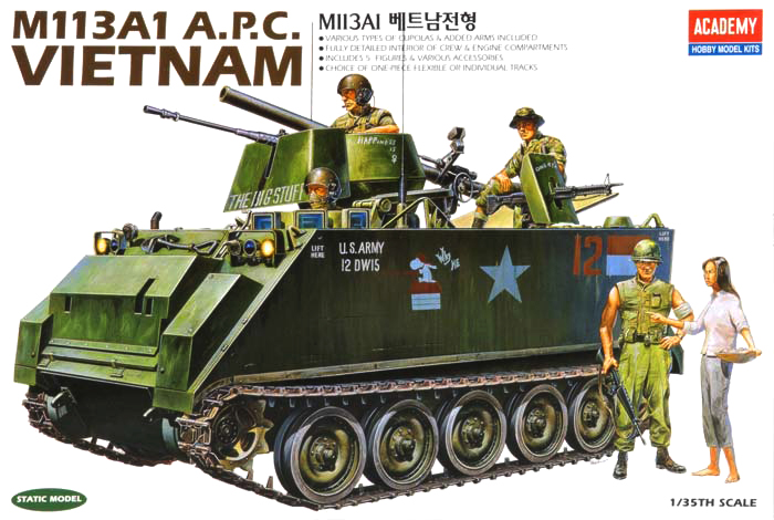 13266  техника и вооружение  M113A1 "Vietnam War"  (1:35)