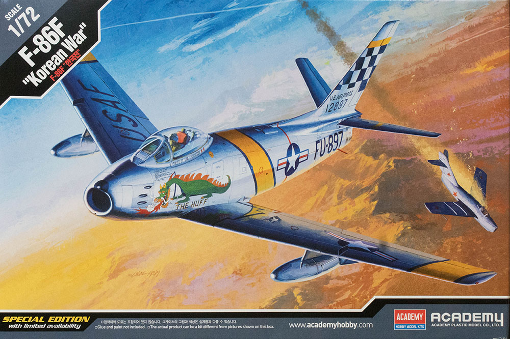 12546  авиация  F-86F "Korean War" Special Edition  (1:72)