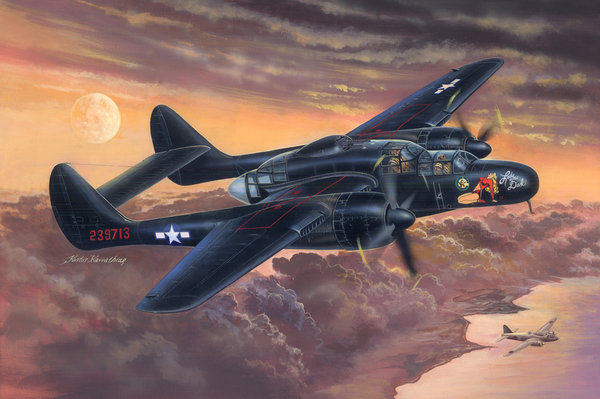 83209  авиация  P-61B Black Widow (1:32)