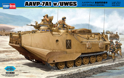 82412  техника и вооружение  AAVP-7A1 w/UWGS  (1:35)