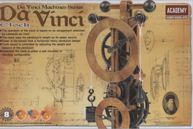 18150  техника и вооружение  Da Vinci Clock