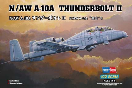 80267  авиация  N/AW A-10A Thunderbolt II  (1:72)