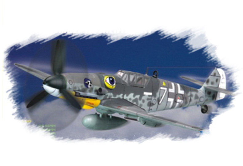 80226  авиация  Bf109G-6 (late)  (1:72)