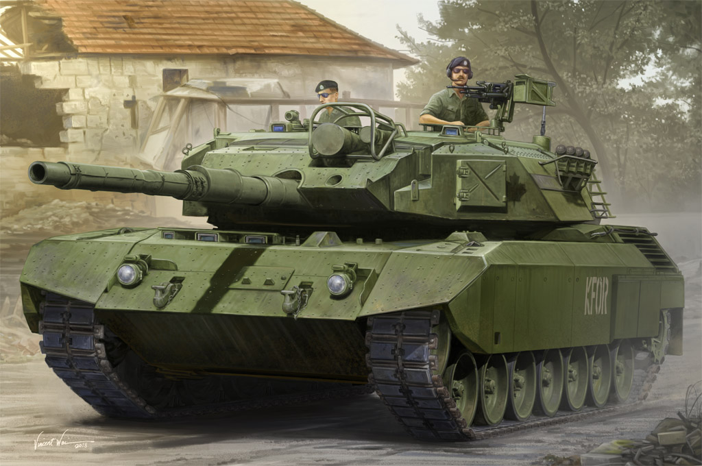84502  техника и вооружение  Leopard C1A1 (Canadian MBT)  (1:35)