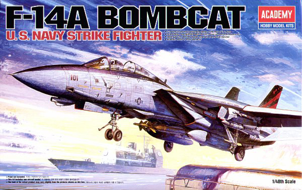 12206  авиация  F-14A Bombcat  (1:48)