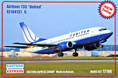 144131_6  авиация  Airliner 735 "Unated" (1:144)