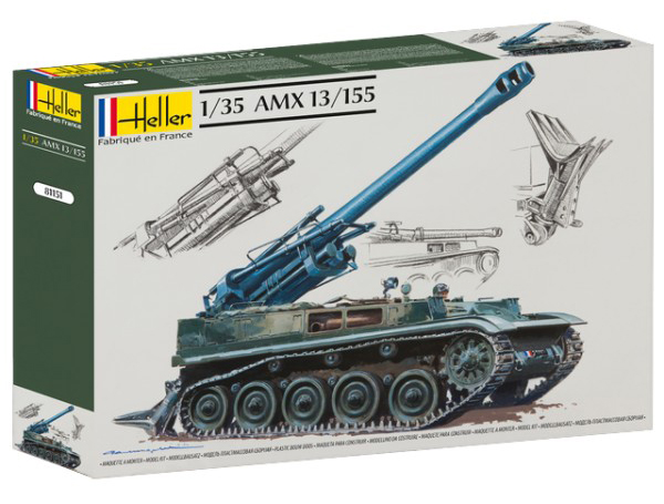 81151  техника и вооружение  AMX 13/155 (1:35)