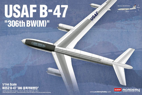 12618  авиация  USAF Boeing B-47 306th BW(M)  (1:144)