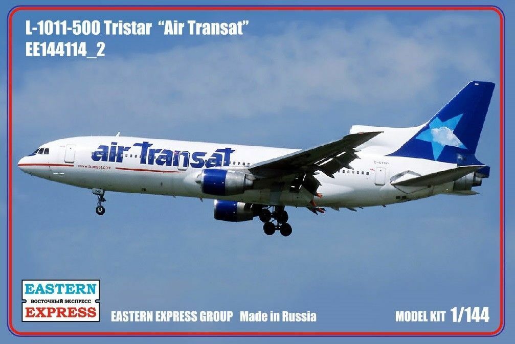144114-2  авиация  L-1011-500 Tristar Air Transat (1:144)