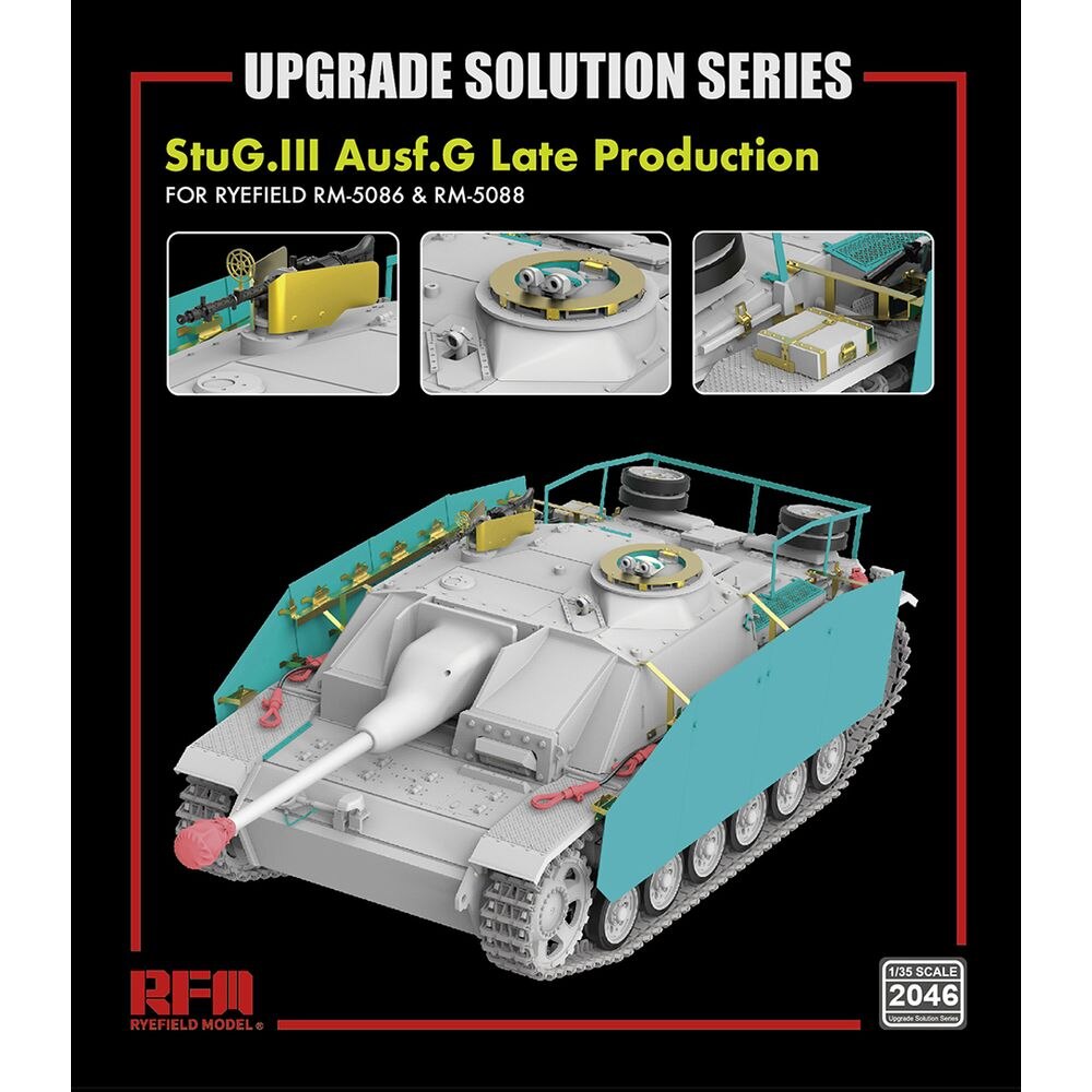 RM-2046  фототравление  Stug III Ausf. G UPGRADE SOLUTION SERIES  (1:35)