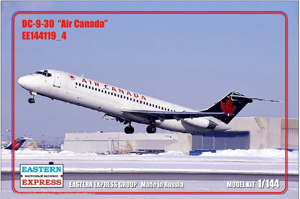 144119-4  авиация  DC-9-30 Air Canada (1:144)