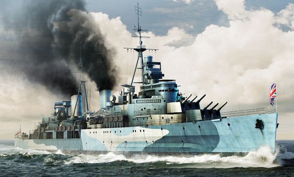 05334  флот  HMS Belfast 1942 (1:350)