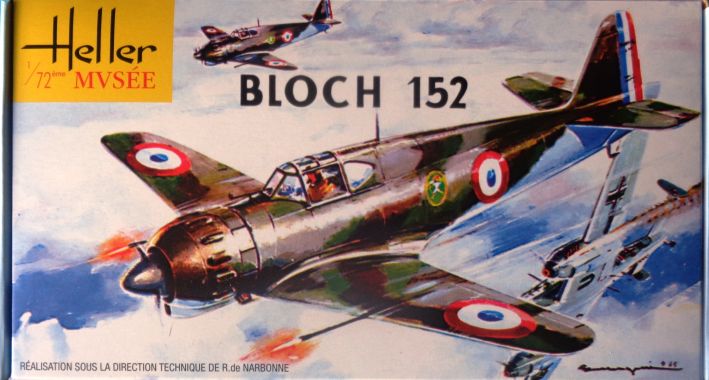 80211  авиация  Bloch 152  (1:72)