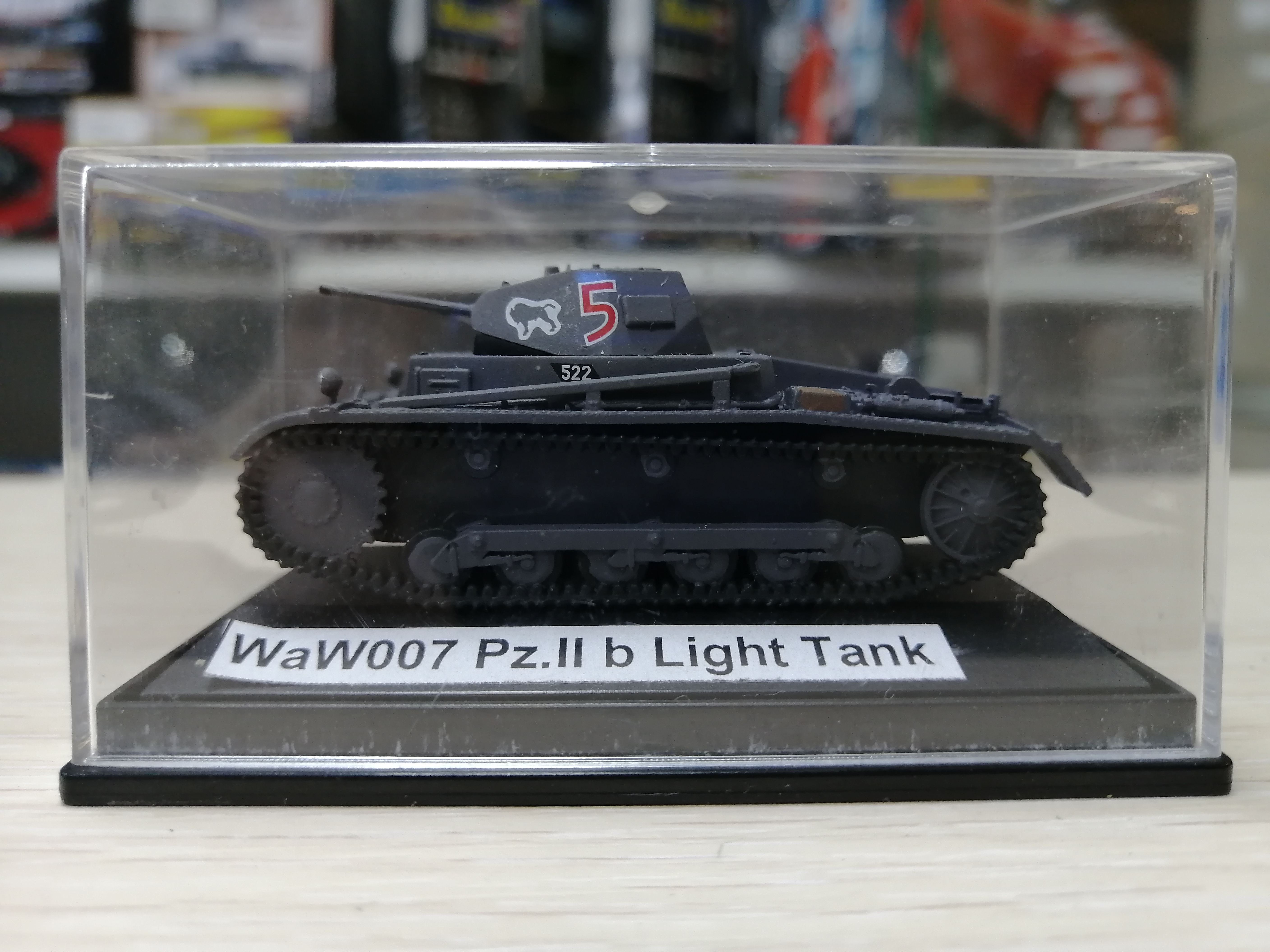 WaW007  техника и вооружение  Pz.Kpfw. II Ausf. B  (1:72)