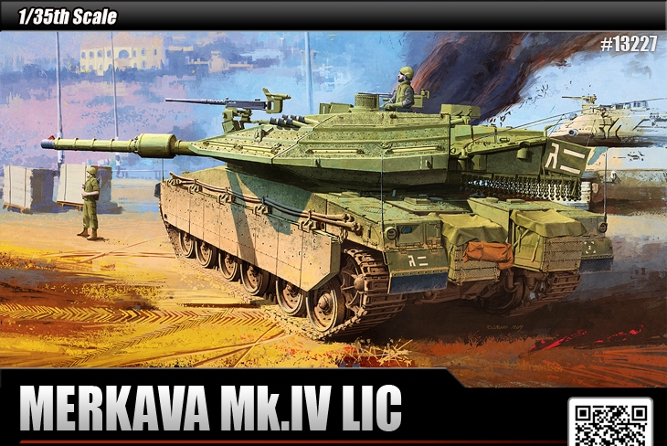 13227  техника и вооружение  Merkava Mk.IV LIC  (1:35)