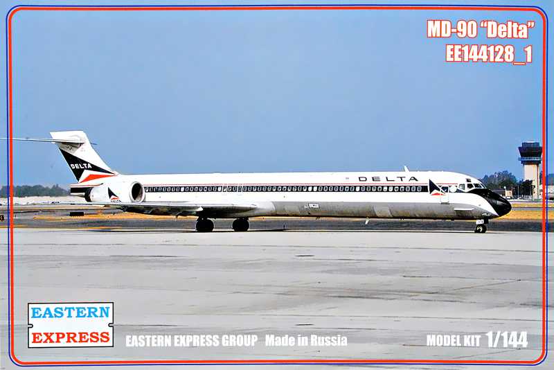 144128-1  авиация  MD-90 DELTA (1:144)