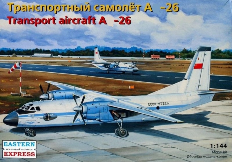 14482  авиация  А-26 Аэрофлот (1:144)