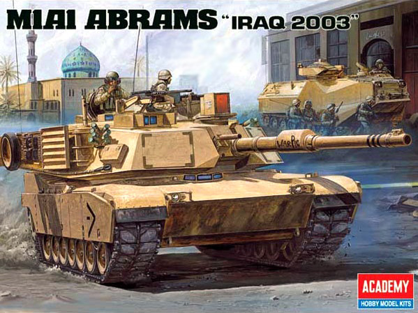 13202  техника и вооружение  M1A1 Abrams Iraq 2003  (1:35)