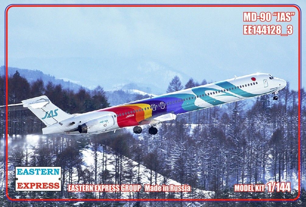 144128-3  авиация  MD-90 JAS (1:144)