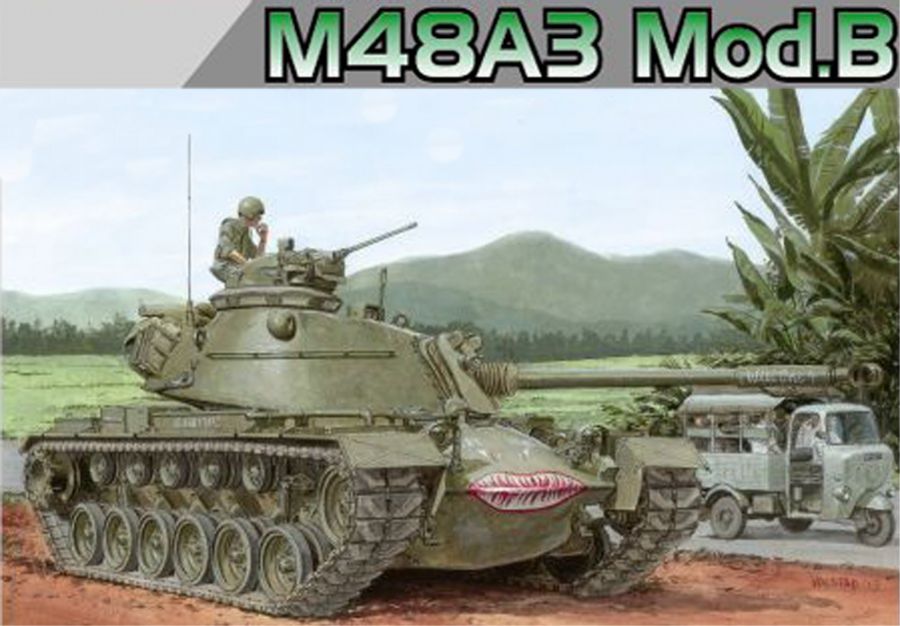 3544  техника и вооружение  М48А3 Mod.B (1:35)