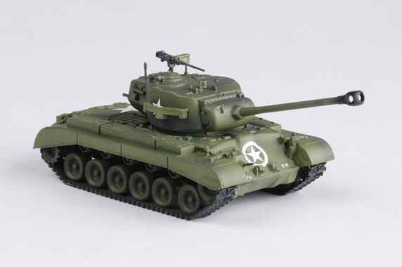 36201  техника и вооружение  M26 “PERSHING” Heavy Tank - No.10, 67th Armor Rgt. (1:72)