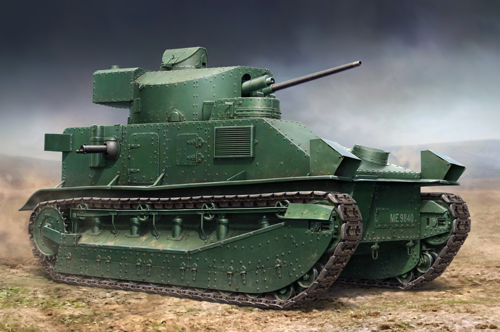 83881  техника и вооружение  Vickers Medium Tank MK II**  (1:35)