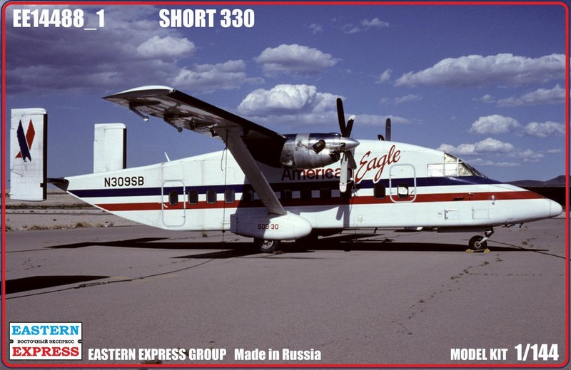 14488-1  авиация  SHORT 330 (1:144)