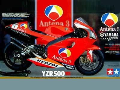 14091  автомобили и мотоциклы  Yamaha  YZR 500 (1:12)