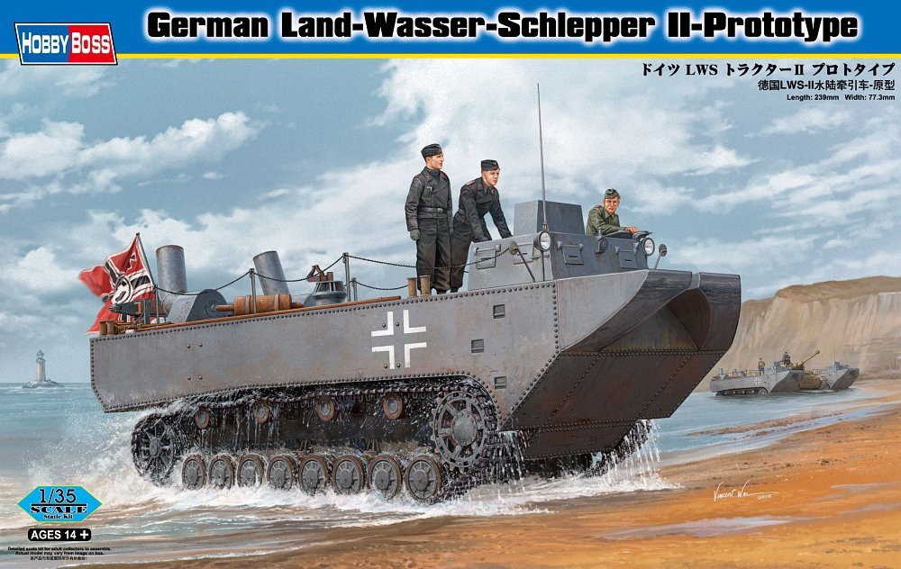 82461  техника и вооружение  Land Wasser Schlepper II Prototype  (1:35)