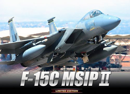 12221  авиация  F-15С MSIP II (1:48)