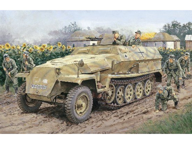 6187  техника и вооружение  БТР Sd.Kfz.251/1 Ausf.C  (1:35)