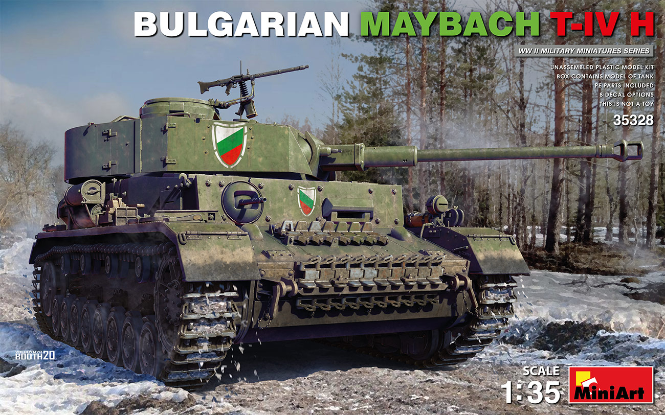 35328  техника и вооружение  BULGARIAN MAYBACH T-IV H  (1:35)
