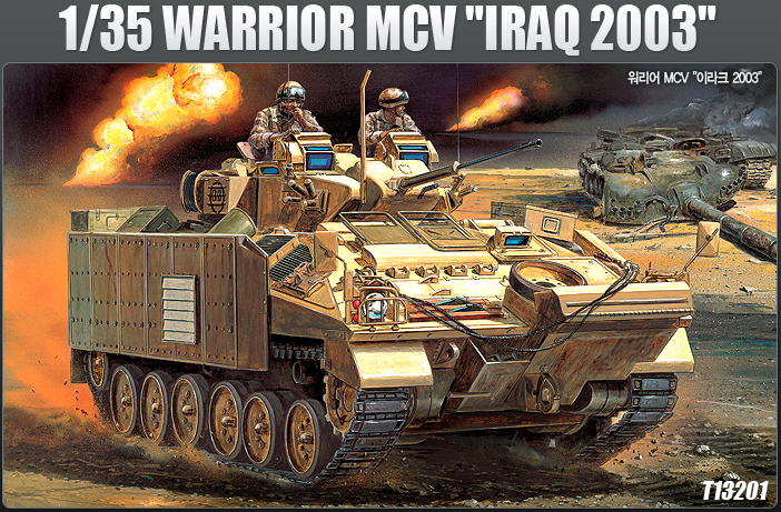13201  техника и вооружение  Warrior MCV IRAQ 2003  (1:35)