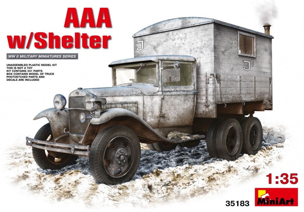 35183  техника и вооружение  AAA w/Shelter  (1:35)