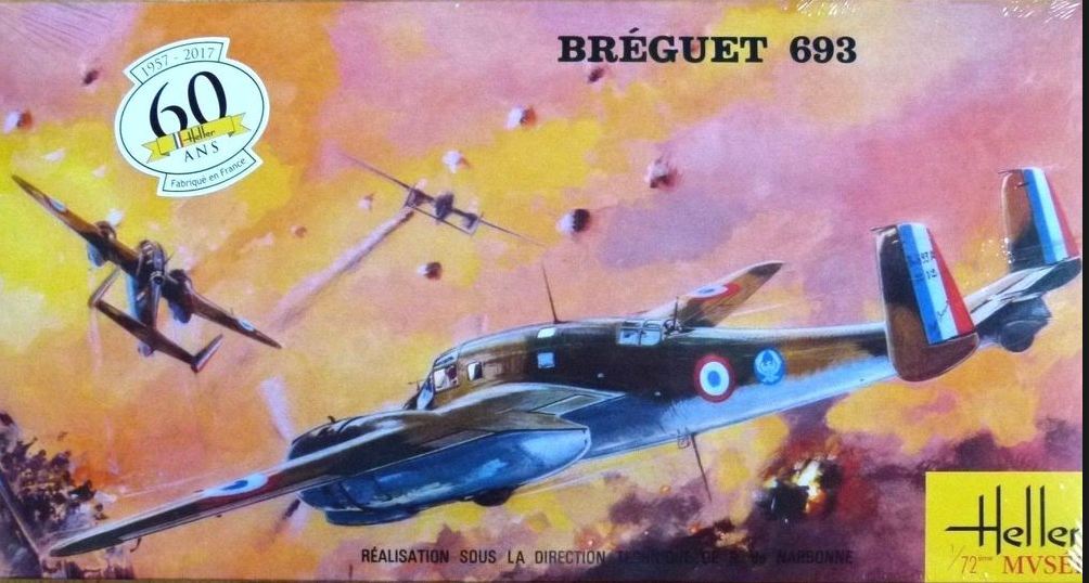 80392  авиация  Breguet 693  (1:72)