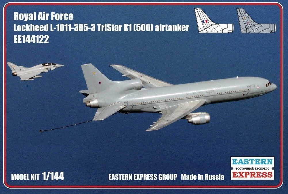 144122  авиация  Lockheed L-1011-385-3 TriStar K1 (500) airtanker (1:144)