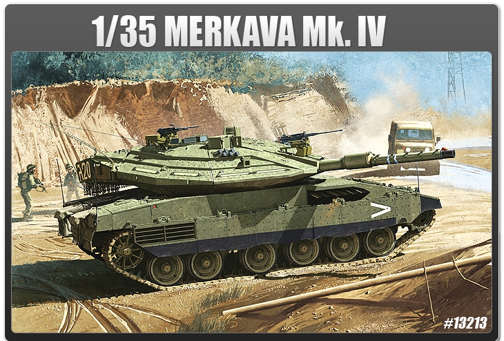 13213  техника и вооружение  Merkava Mk.IV (1:35)