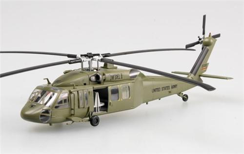 37017  авиация  Вертолет  UH-60A (1:72)