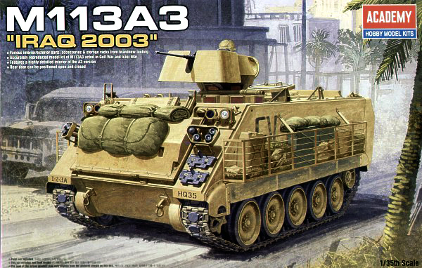 13211  техника и вооружение  M113A3 "IRAQ 2003"  (1:35)