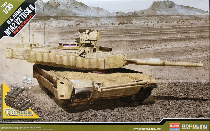 13504  техника и вооружение  M1A2 Abrams SEP v2 TUSK II  (1:35)