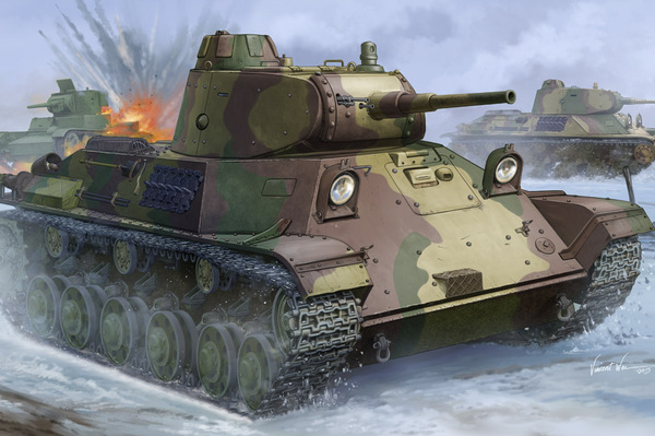 83828  техника и вооружение  Finnish T-50 Tank  (1:35)