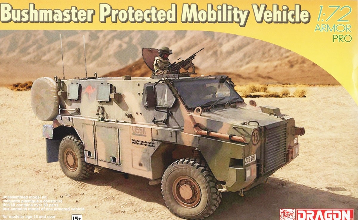 7699  техника и вооружение  Bushmaster Protected Mobility Vehicle  (1:72)