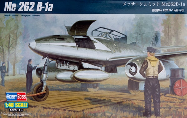 80378  авиация  Me 262 B-1a  (1:48)