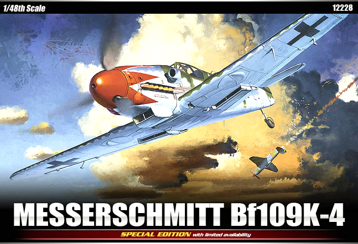 12228  авиация  Me. Bf109K-4 (1:48)