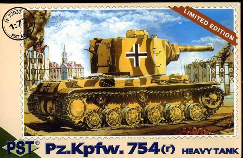72037  техника и вооружение  Pz.Kpfw. 754(r) (1:72)