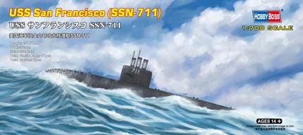 87015  флот  USS San Francisco (SSN-711)  (1:700)