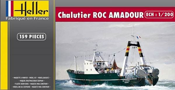 80608  флот  Chalutier ROC AMADOUR  (1:200)